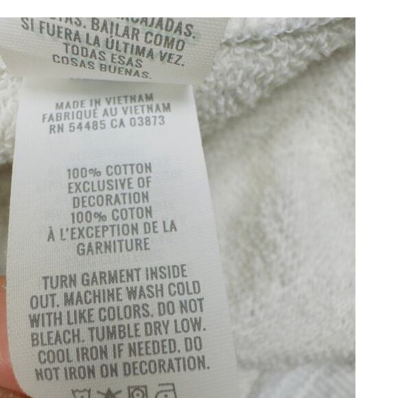 Aerie Oversized Scoop French Terry Lived-In Wash Pullover Women's Size Small - Picture 6 of 6